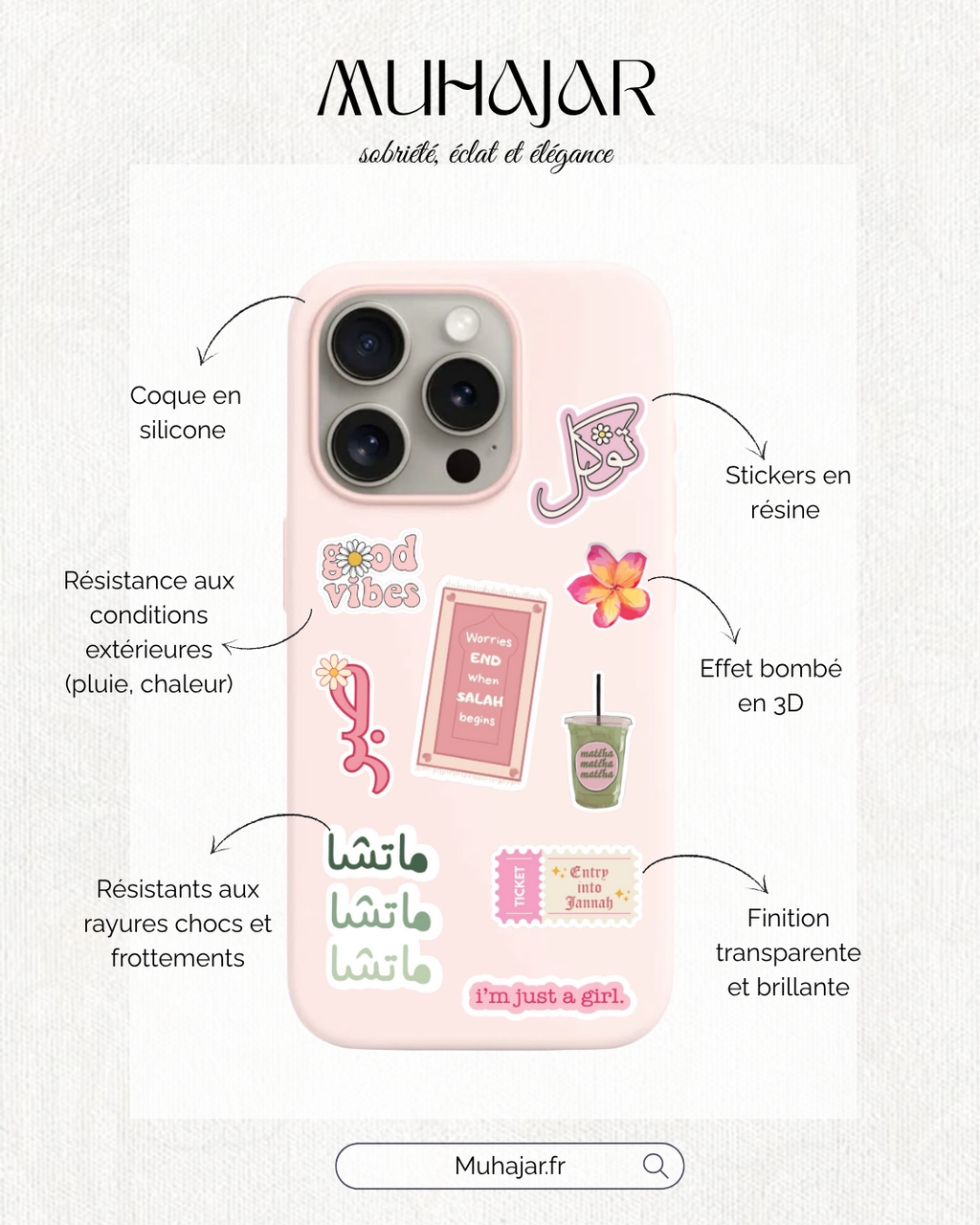 Planche de stickers - Girly Mood