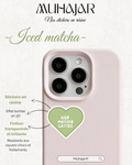 Stickers résine - Iced Matcha