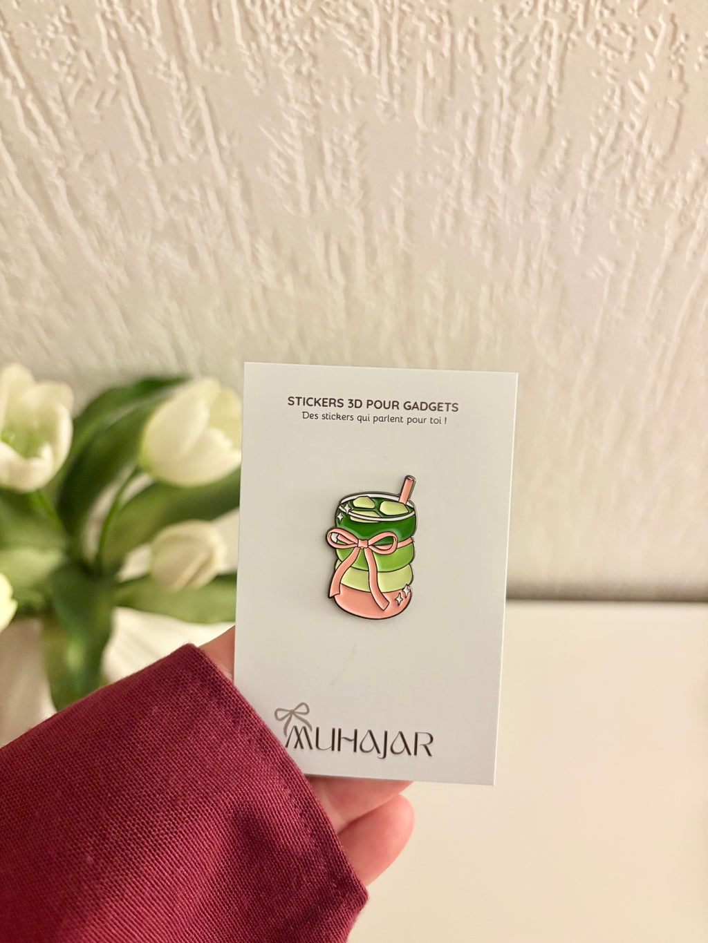 Stickers métal - Matcha