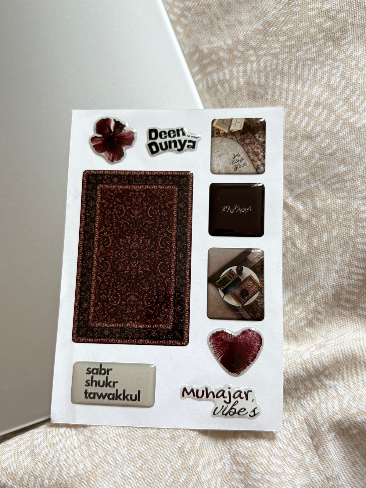 Planche Stickers - LAYL Bordeau