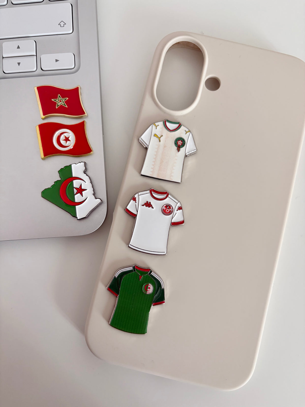 Stickers métal - Flag Algérie