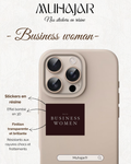 Stickers résine - Business women
