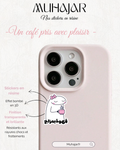 Stickers résine - café prit avec plaisir