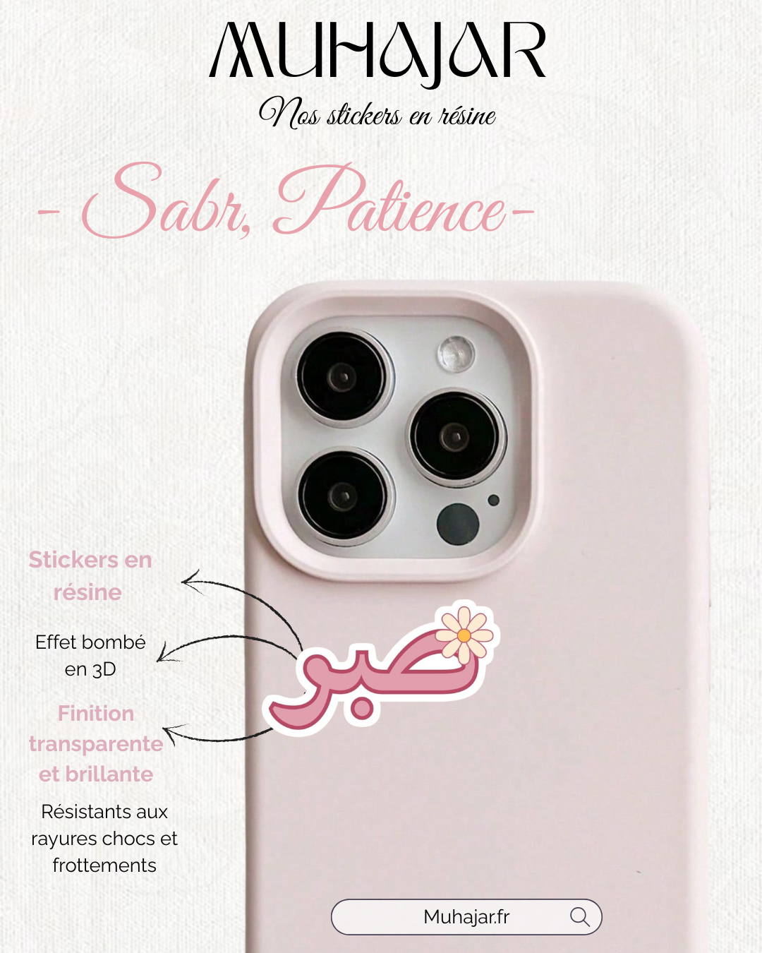 Stickers résine - Sabr